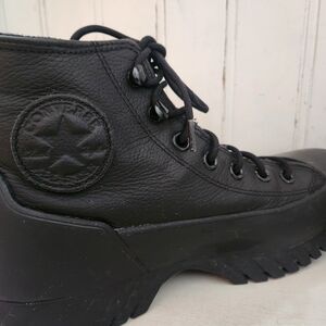 Converse Chuck Taylor Lugged WINTER 2.0 Black High-Top Sneaker/Shoe MENS 6